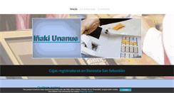 Desktop Screenshot of inakiunanue.com